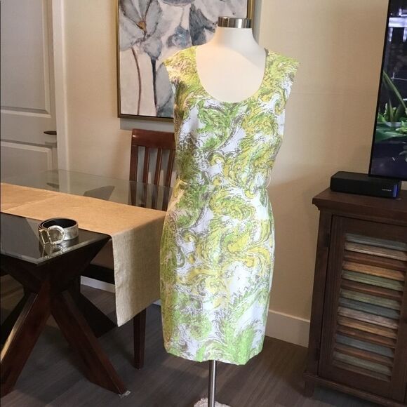 ANTONIO MELANI DRESS SLEEVELESS SIZE 10. - Picture 6 of 14